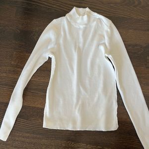 BDG long sleeve white top